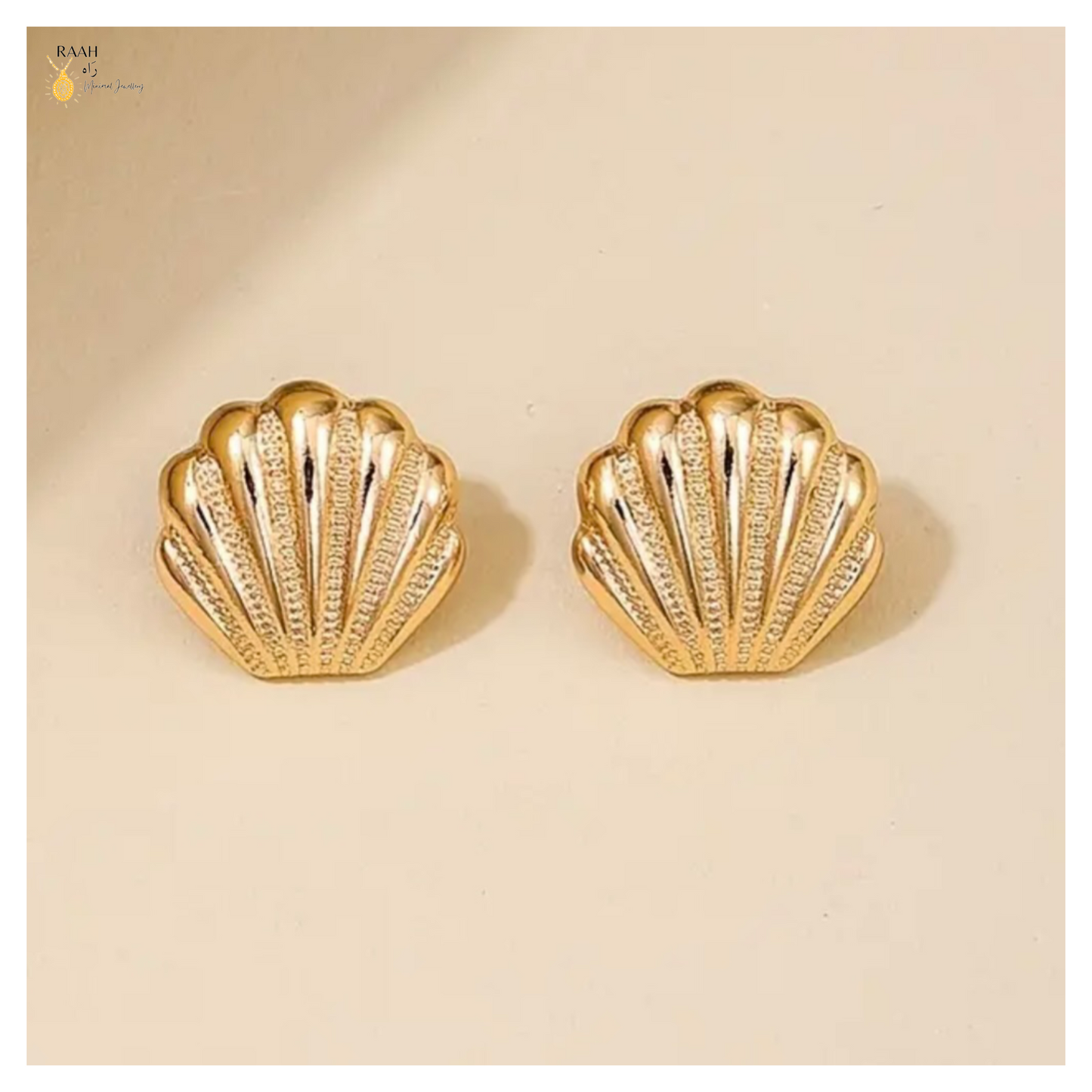 Sea Shell Studs