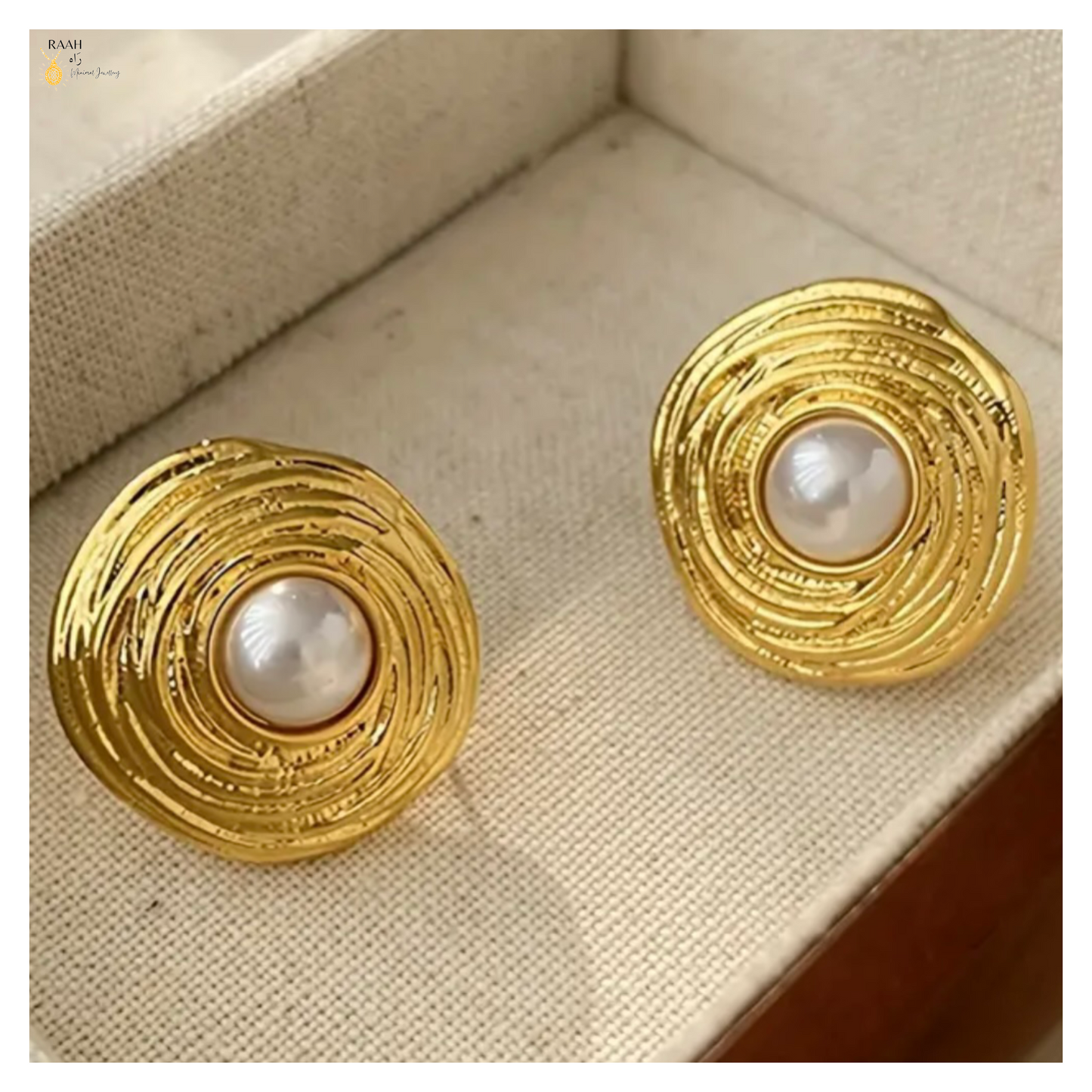 Perlê Circle Studs