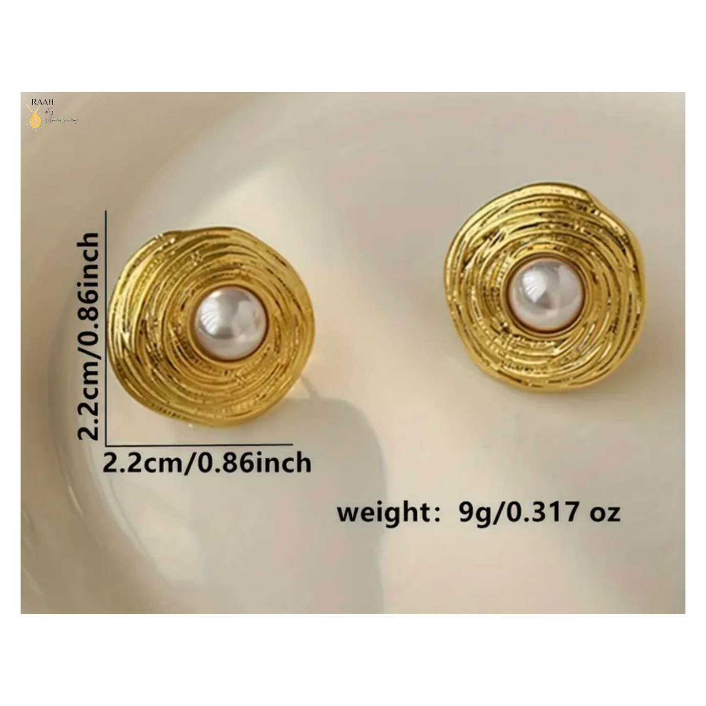 Perlê Circle Studs