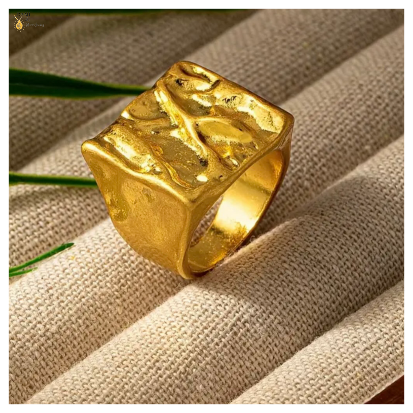 Goldplated Chunky Ring