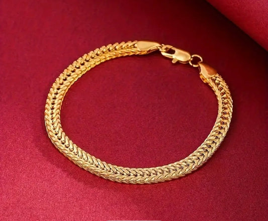 18K Goldplated Rope Bracelet